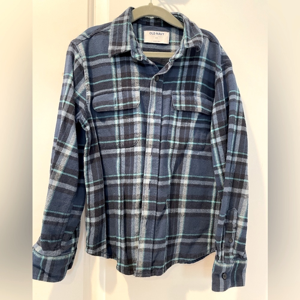 Old Navy boys flannel shirt